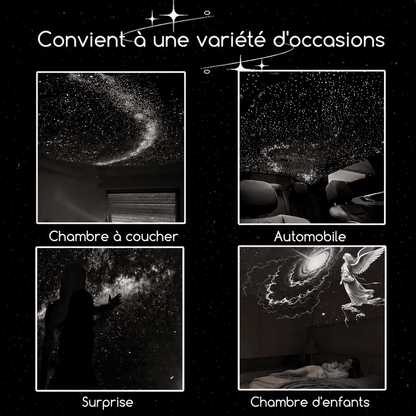 Projecteur étoiles Voiture & Décoration | Ambiance Ciel Étoilé